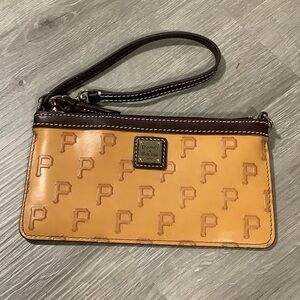 Pittsburgh pirates Dooney & Bourke embossed clutch